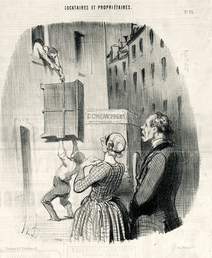  奥诺雷·杜米埃 Honore Daumier ——夜猫子租户